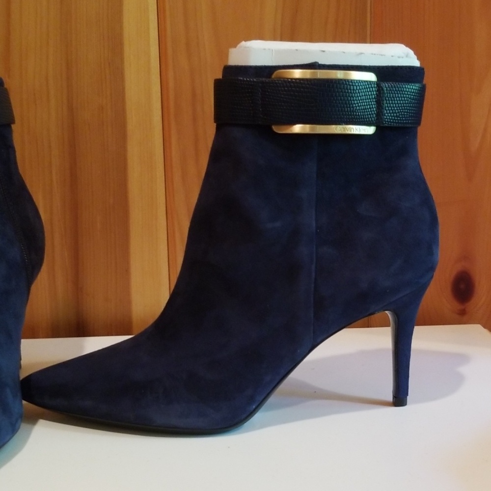 Nib Calvin Klein Suede Sock Booties - image 4